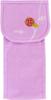 4-Piece Pink Toilet Mat Set (Toilet Mat + Adhesive Lid Cover + Slippers + Paper Holder Cover) by Oka Etoff, Nordic Design, Tria
