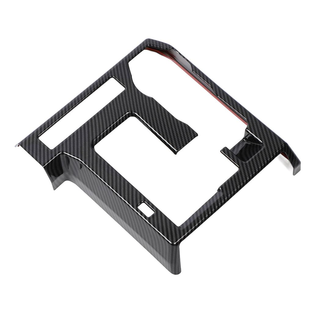 Mittelkonsole Schalthebelbox Panel Kohlefaserfarbe Dekorative Abdeckung Zierleiste Schutz Präzise Passform