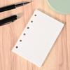 A7 Dot Matrix Loose-leaf Paper Refill - Horizontal Line Grid for A5 Universal Student Notebook
