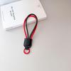 In-Stock Two-Tone PU Leather Short Lanyard for Phone Cases, Handbags, and Keychains – Stylish, Personalized, Versatile.