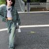 Y2K Jeans Jacket Suit Wide Leg Pants Girls Clothes Set Fashion Children Cowboy Set  Summer Autumn