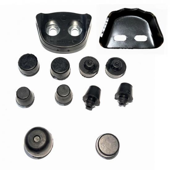 12Pcs Door Rubber Bump Stop Tailgate Stopper Kit For Mitsubishi Pajero Montero