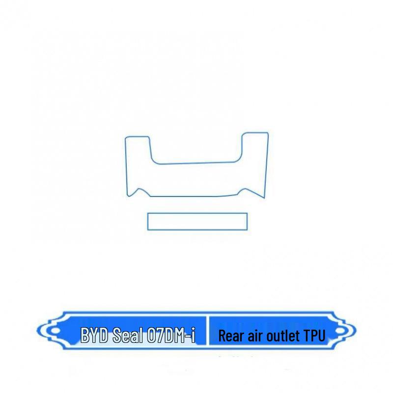 BYD Seal 07dmi Interior Screen Protector & Center Console Film