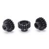 3PCS Steel Pinion Motor Gear M1.5 8mm 18T Shaft for 16 15 RC Model Car Motor