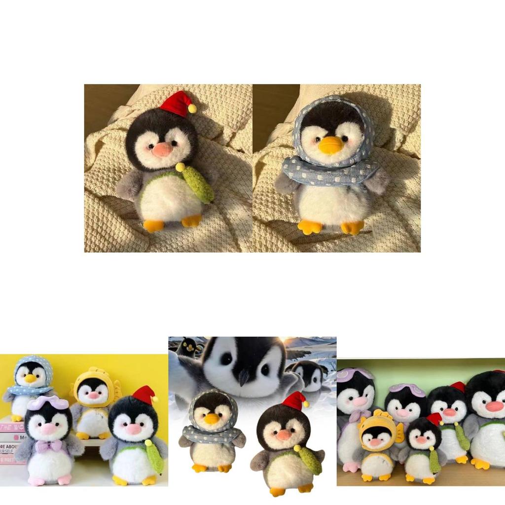 Entzückendes Pinguin Happy House Plüschtier Puppe Perfekt für Weihnachtsgeschenke und Preise