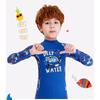 Kids UPF 50 Long Sleeve Rash Guard Swimsuit Snorkeling Swimming