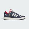 Adidas Forum Low CL Night Indigo Scarlet Unisex Tenisky Modrá Slonová kost Better-Scarlet IG8700