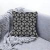 Trendy Creative Print 2 Design Cushion Cover Premium Comfort Reversible Pillow Cove In One Design For Any Room & Car Interior