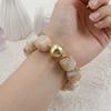 Acrylic Square Beads Bracelet Colorful Stack Hand Chain Elastic Geometric Bracelet  Party Jewelry