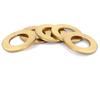 10-200Pcs Brass Flat Washer M2 M2.5 M3 M4 M5 M6 M8 M10 M12 M14 M16 M18 M20 Solids Brass Gasket Shim Coppers Metal Meson Pad Spacer