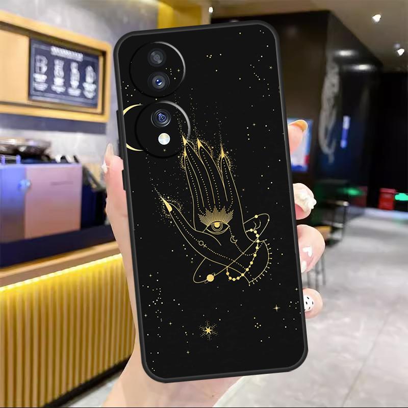 Fortune Telling Moon Stars Hands Art For Honor Magic 7 Lite 5 6 8 Pro Case For Honor Win RT X9c X9a X9b X8b X8c 200 400 50 70 90