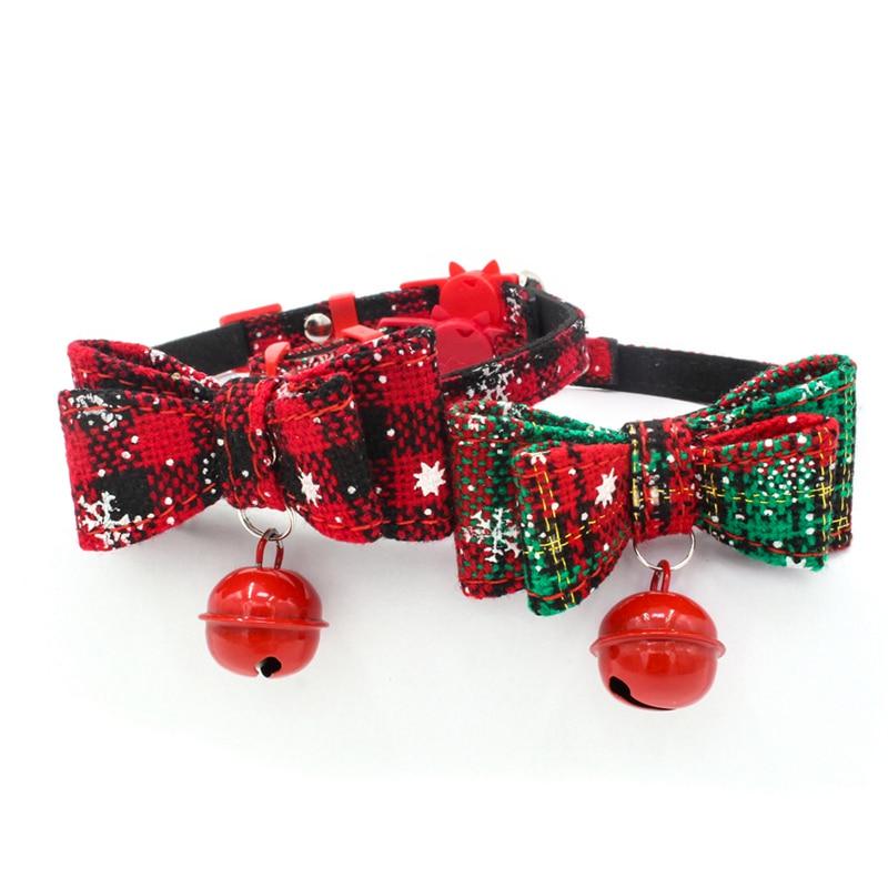 kitten christmas collar