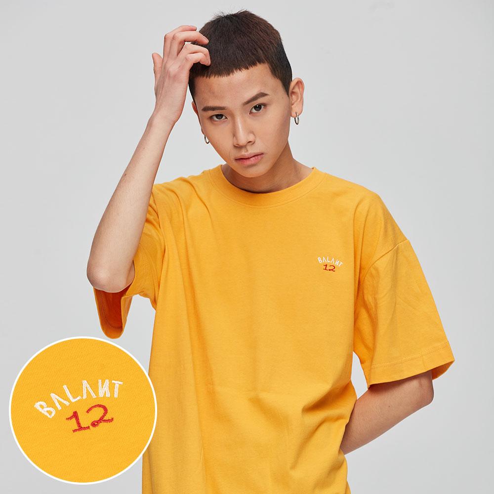 Valant Signature Logo Basic T-Shirt - Yellow Yellow/(L) Large