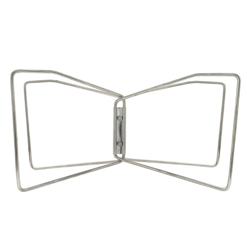 Rustproof Camping Box Support Frame Folding Stabilizers Base with Nonslip Pad Portable Storage Stand for Outdoor