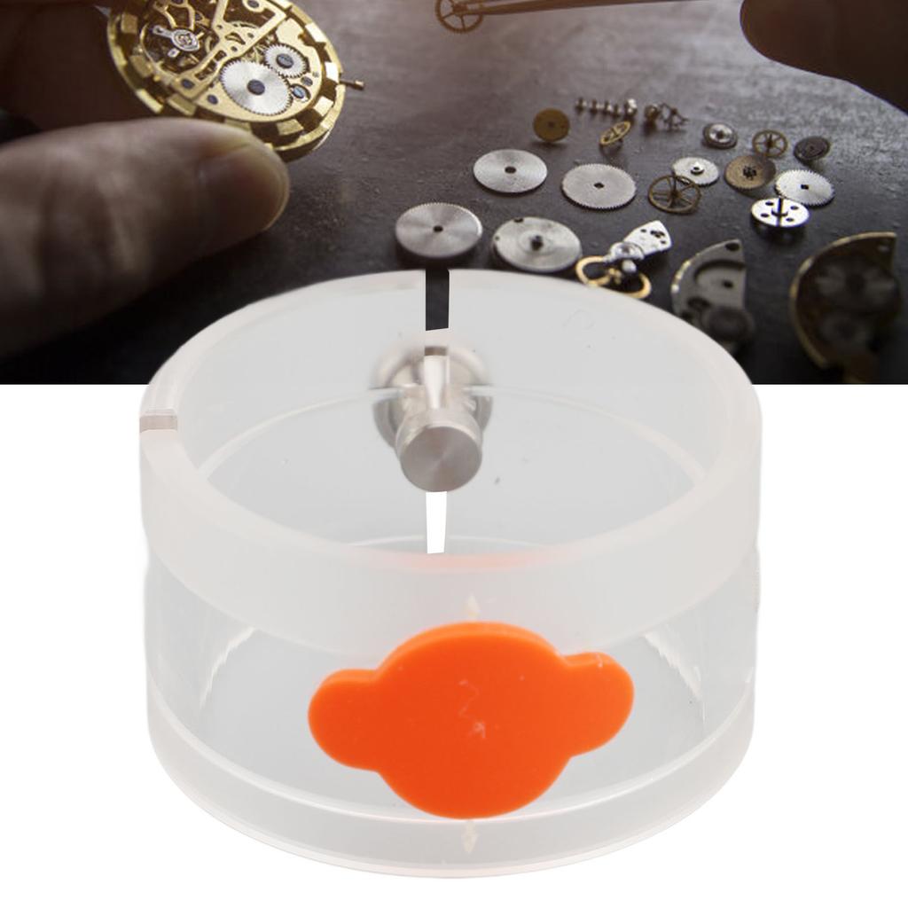 Watch Movement Holder Fixture Workstand Double Sided Watch Movement Clamp Holder for Watchmaker