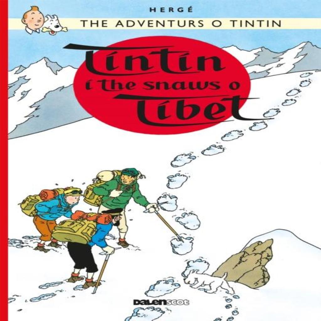 Tintin i the Snaws o Tibet by Susan Herge Paperback Book 9781906587864
