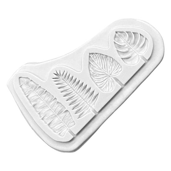Dessert Mold Food Grade Silicone Heat-Resistant Leaf-Shaped 3D DIY Cake Dessert Mold Decoration Kitchen Supplies