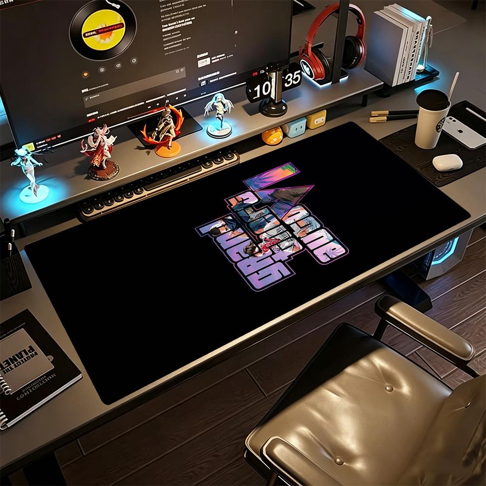 Grand Theft Auto Großes Mauspads Schreibtisch-Mauspad Desktop-Mauspad Rutschfeste Gummiboden Computer Dekorationsartikel Büronutzung