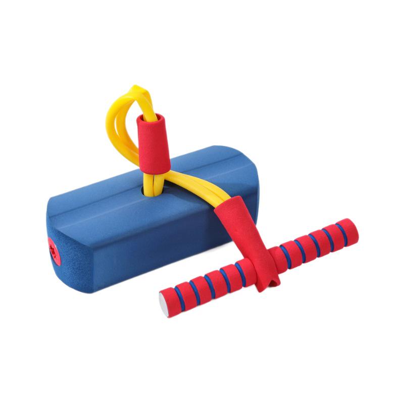 Antrenor de echilibru cu sărituri de broască pentru creșterea în înălțime a copiilor: Băț Pogo pentru Integrare Senzorială în Aer Liber