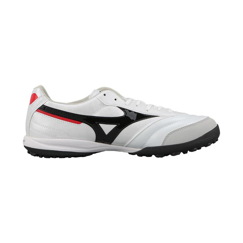 Mizuno Morelia Sala Komfortabel Allsidig TF (Gummiknotter) Sklisikre fotballsko Unisex fotballsko Hvit Svart Rød Q1GB251309