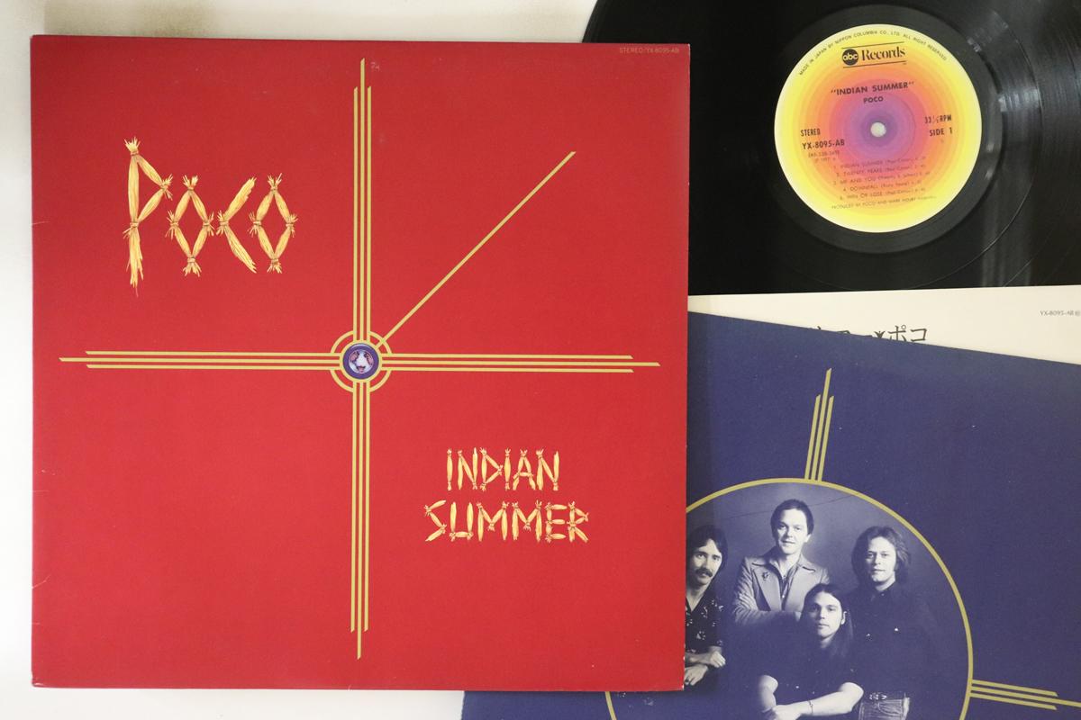 

LP Record POCO - Indian Summer YX8095AB ABC 1977 Japan Rock Used