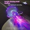 LED Light Small Glowing Airplane Waterproof Mini Size Simple Installation Trucks Motorcycles Lamp Accessories Bike Reflect