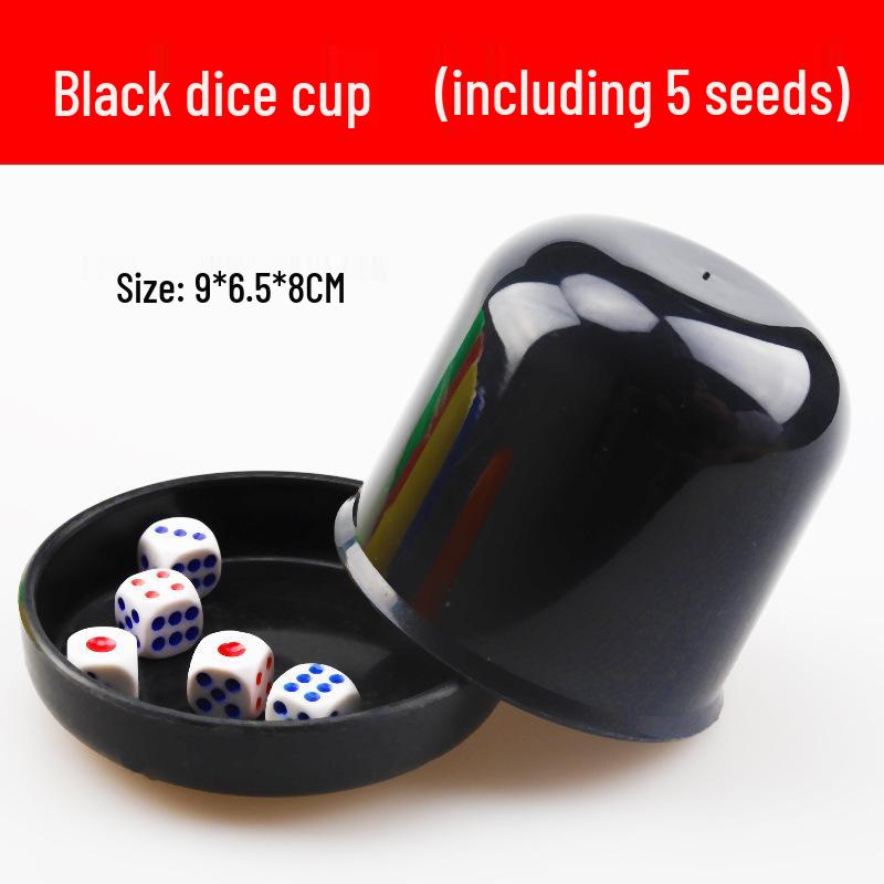 KTV Nightclub Dice Shaker Set with Base Tray for Bar and BBQs