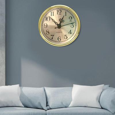 3.54inch Clock Insert ,Repair Parts ,Arabic Numeral ,Battery Operated ,DIY Mechanism ,Retro