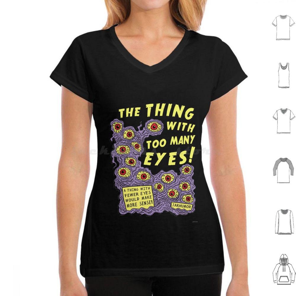 Too Many Eyes T Shirt Men Women Kids 6xl Eyes Eye Eyeball Monster Movie Movies Film Cinema Ed Wood Midnight Midnite Creature
