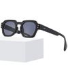 Retro European-American Trend Bare Face Square Sunglasses for Women