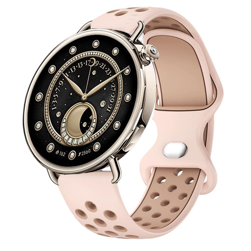 Rundloch-Armband für Xiaomi Watch S4 41mm Schnelltrocknendes Atmungsaktives Sport-Armband für Xiaomi Watch S4 41mm Weiches Silikonband
