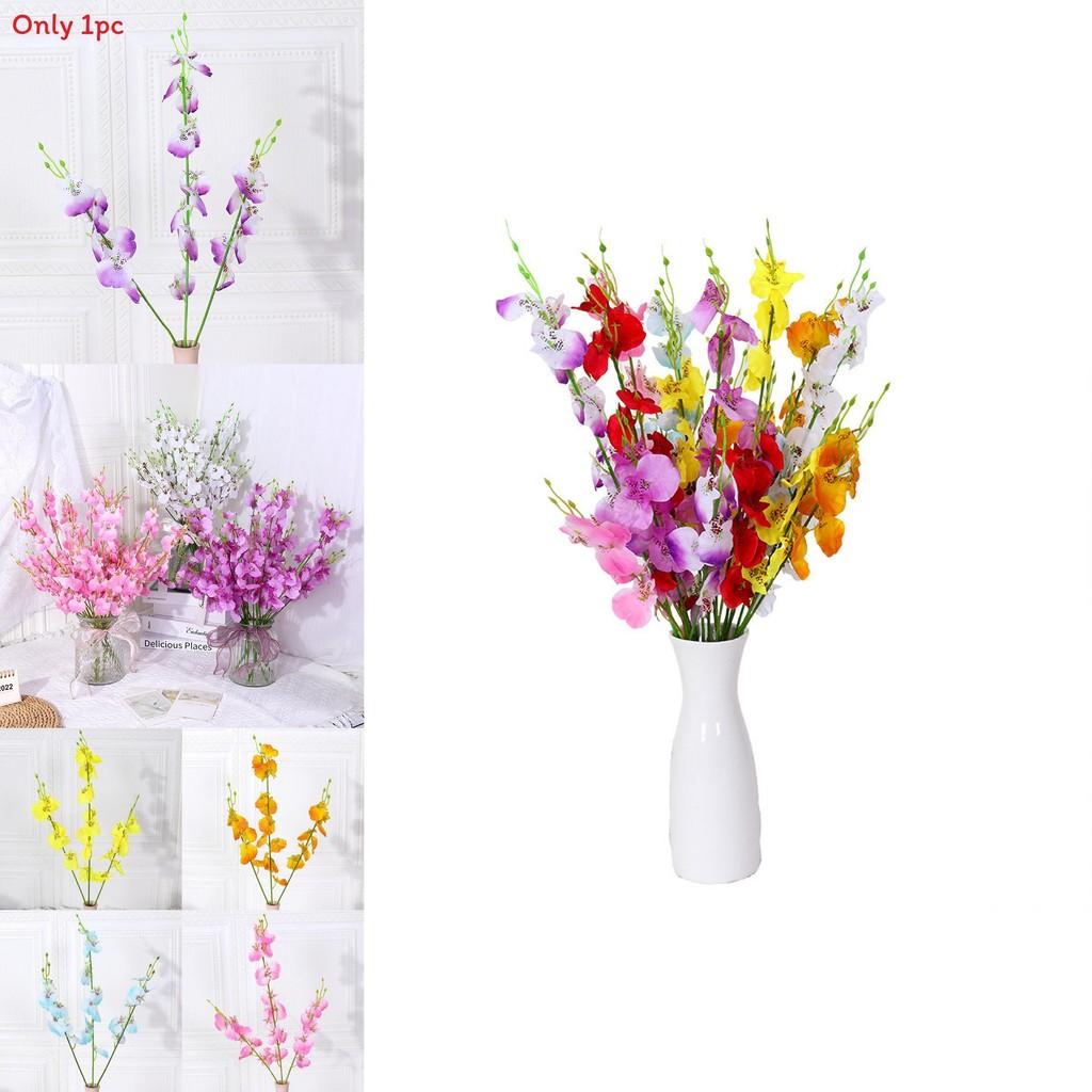Realistic Dancing Orchid Artificial Flower For Indoor And Outdoor Decoration