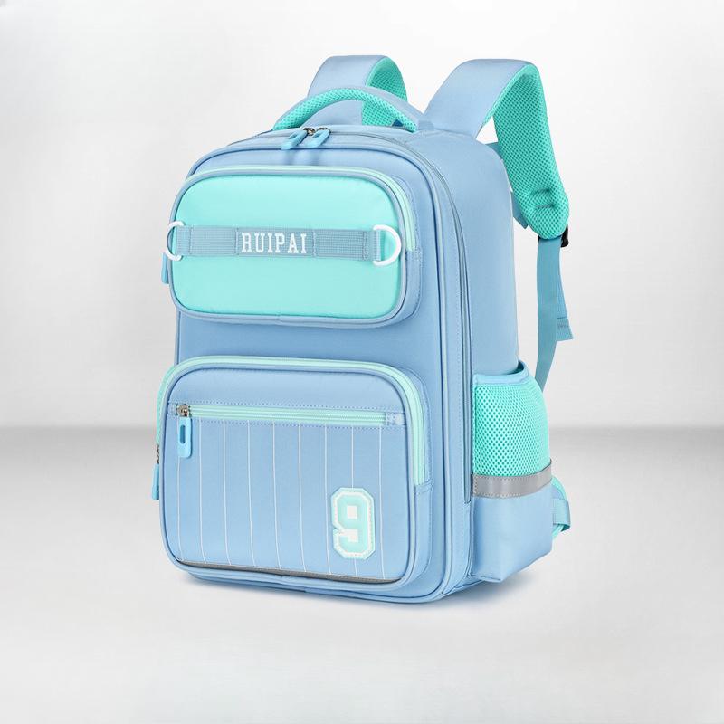 

Ранец для девочки начальной школы большой вместимости, с уменьшенной нагрузкой, детский ранец, спинка, ультралегкий рюкзак