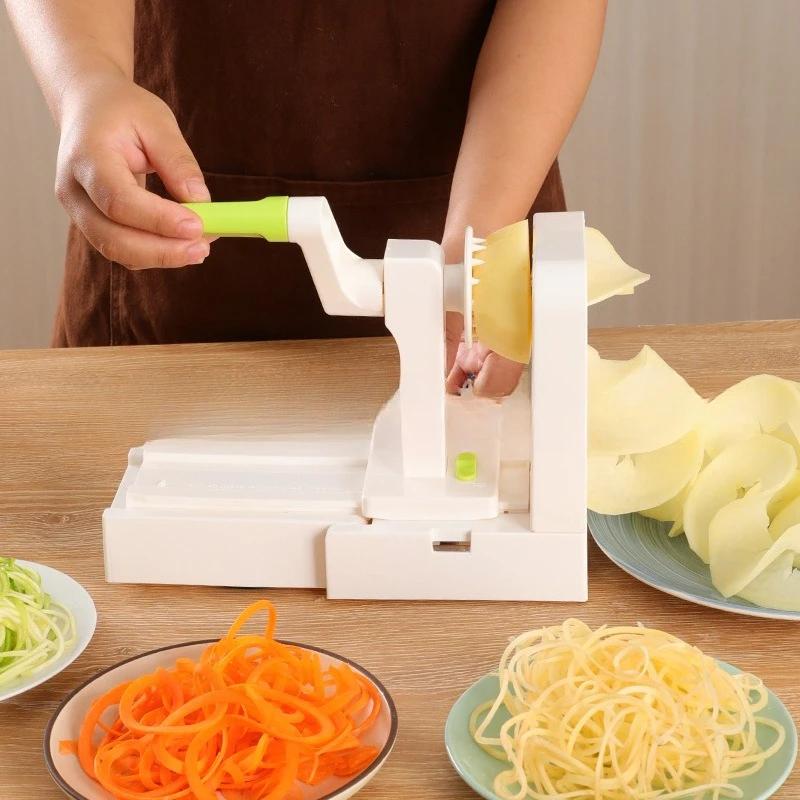 Radish Grater Kitchen Accessories Shredded Potato Shredder Folding Reel Graze Home Gadgets Slicer Novel Tools Dining Bar Garden