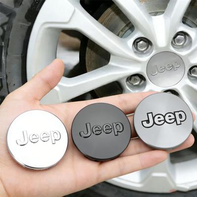 56/64mm Car Wheel Center Hubcaps Cover Badge Accessories for Patriot Tj Compass Liberty Renegade Grand Cherokee Commander