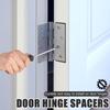 10pcs Sturdy Material Door Hinge Shims 4 Inch Door Alignment Shims Door Repair Kit  Filling Gaps