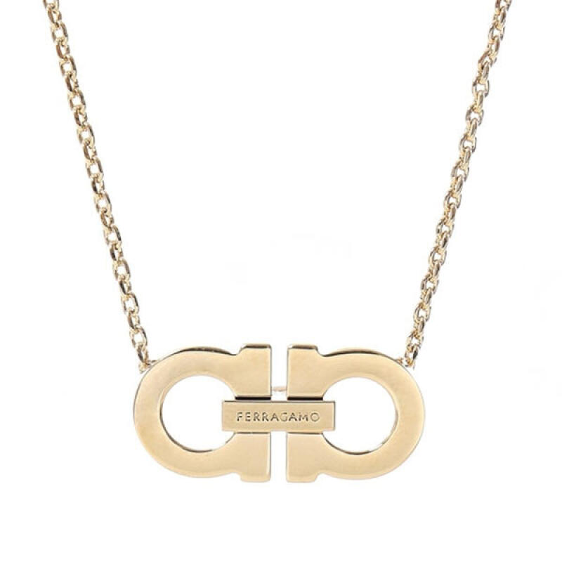 

Salvatore Ferragamo Gancini Pendant Necklace 760872 785181 760872 785181