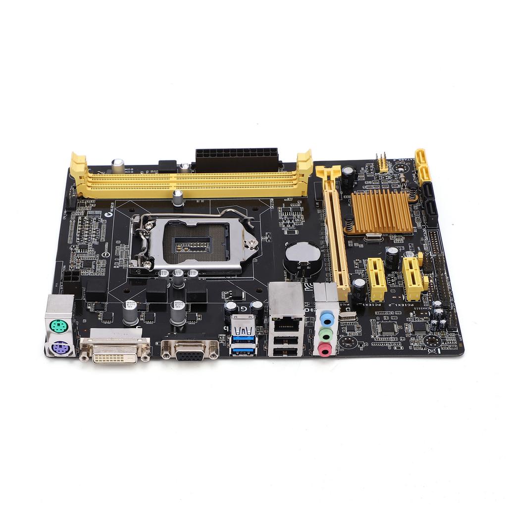 Desktop Motherboard LGA 1150 for 4th Gen I7 I5 I3 DDR3 16GB Easy Installation Computer Motherboard with 3 Phase Power