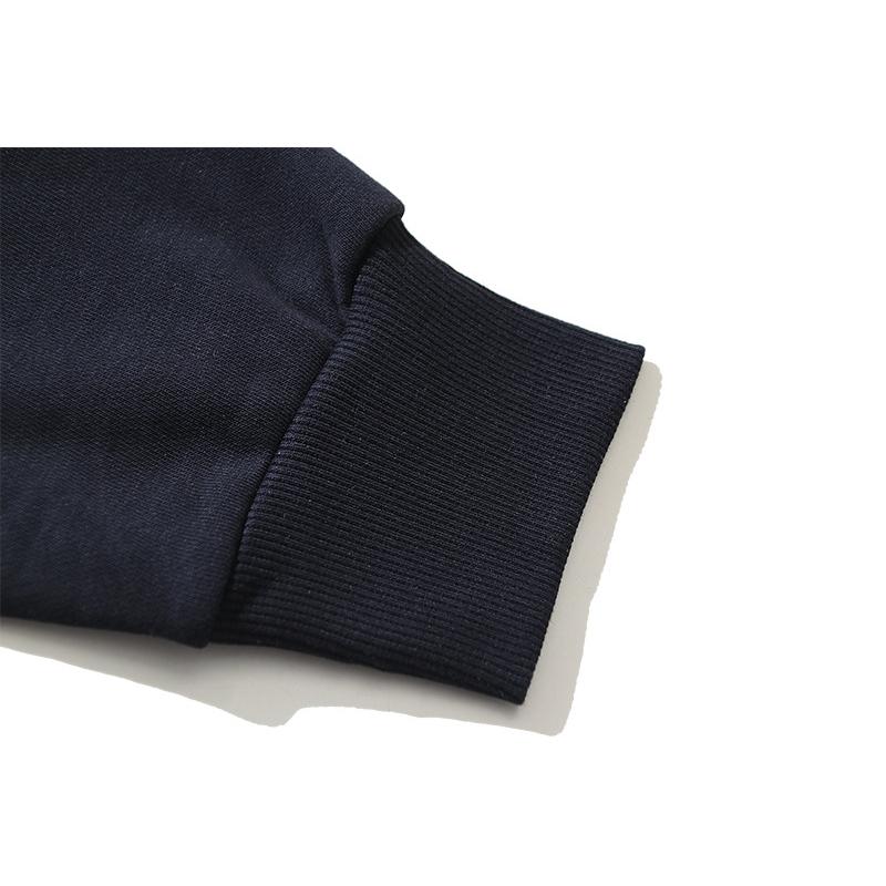 1215 Blanc cassé 2026 Automne et Hiver Nouveau Motif Lettres Dessin Animé OW Sweat à Capuche Imprimé Hommes et Femmes