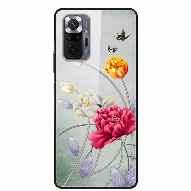 Tempered Glass Colorful Cover For Xiaomi Redmi Note 10 Pro Case Hard Shockproof Funda for Redmi Note10 / Note 10Pro Cases Shell