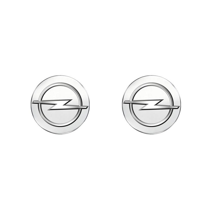 14mm New model car remote key badge, car logo key sticker For Vauxhall Opel Corsa VXR Astra H J Sinicia Safira Car Accessories