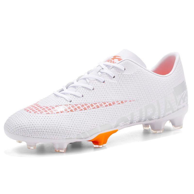 Football Shoes C Luo Assassin CR Shattered Nails Spikes High Top Student Game Training Shoes