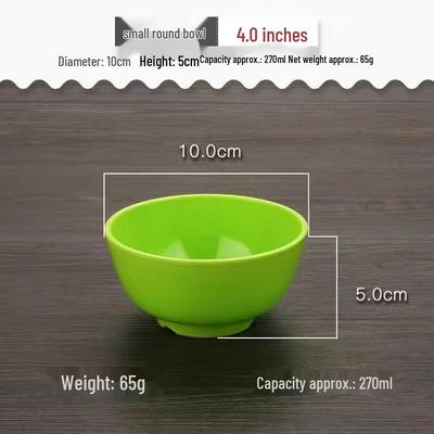 Jijun Melamine Small Bowls (10-Pack)