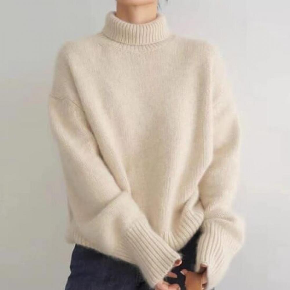 Navava Men S Cozy Simple Turtleneck Long Sleeve Knit Sweater Nk2631