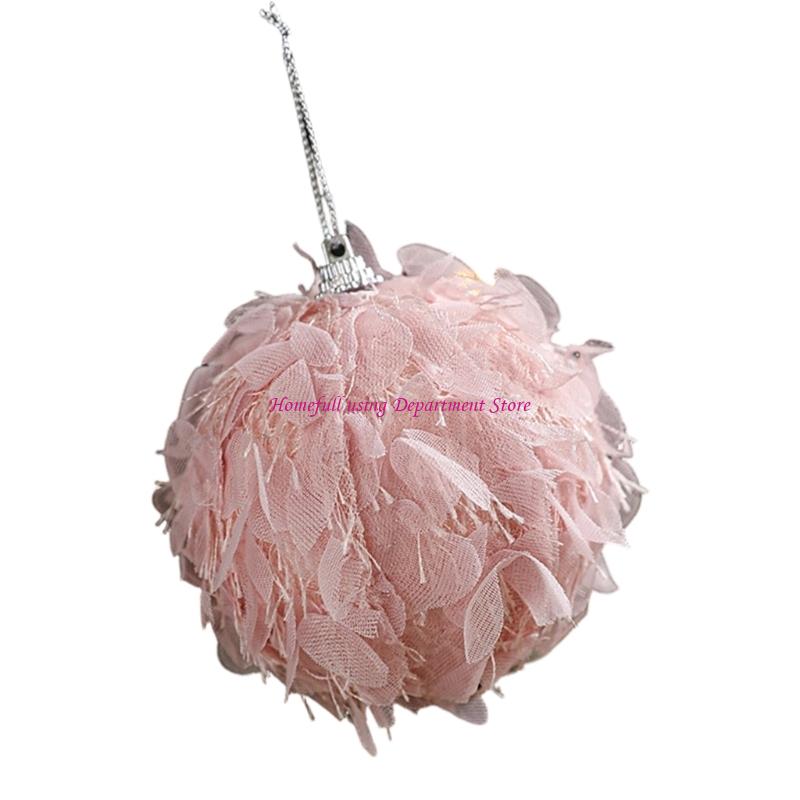 Portable Floral Christmas Ball Ornament Foam Materials For Seasonal Celebration