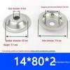 304 Stainless Steel Bowl Gasket with Washer for Adjustable Foot Cup and Recessed Hole Screw