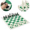 Portable 32 Pieces Intelligence Contemporary Tournament Chess Set Travel Game