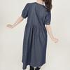 Chikita Puff Sleeveless Dress (Denim) Indigo 252202Did