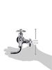 SANEI (Sanei) Universal Double-Outlet Water Tap for Sprinkling, 13mm Nominal Size, Sprinkler Hose Connection, Rotating Outlet Pipe, Water Tap, Double-