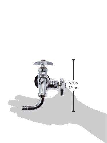 SANEI (Sanei) Universal Double-Outlet Water Tap for Sprinkling, 13mm Nominal Size, Sprinkler Hose Connection, Rotating Outlet Pipe, Water Tap, Double-
